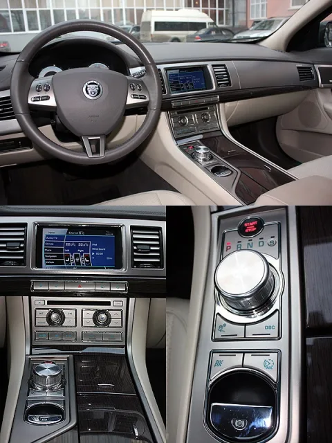 Jaguar XF: обитатель городских саванн