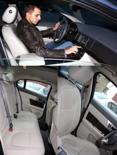 Jaguar XF: обитатель городских саванн