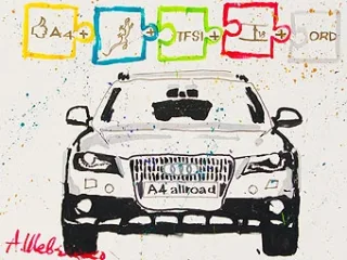 Audi A4 allroad quattro.