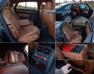 Audi A8 and Mercedes-Benz S500L.