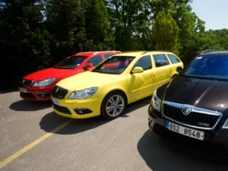 Skoda Octavia RS та Skoda Octavia Scout.