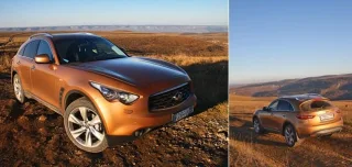 Infiniti FX35 and FX50.