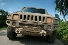 Jeep Wrangler і Hummer H3.