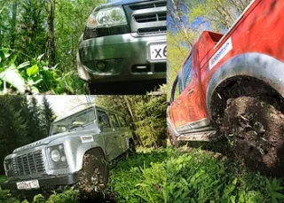 УАЗ Патріот, Land Rover Defender, Ford Ranger.
