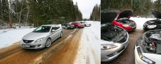Mazda6, VW Passat, Honda Accord, Chevrolet Epica.