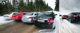 Mazda6, VW Passat, Honda Accord, Chevrolet Epica.