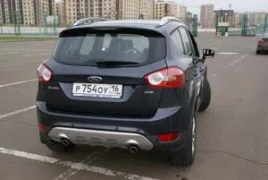 Subaru Forester and Ford Kuga