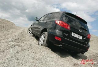 Hyundai Santa Fe with diesel engine