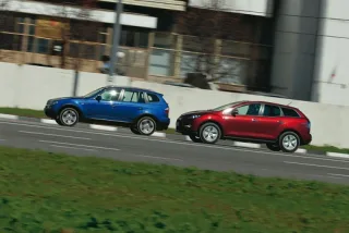 Final showdown Mazda CX-7 vs BMW X3