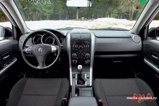 Suzuki Grand Vitara 2.4 едет не слишком весело