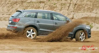 Качки Mercedes-Benz GL vs Audi Q7