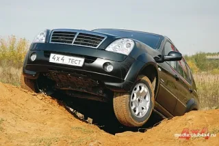 SsangYong Rexton привлекает всем, кроме двиг. и трансмиссии