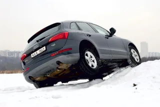 Audi Q5 and Mercedes-Benz GLK