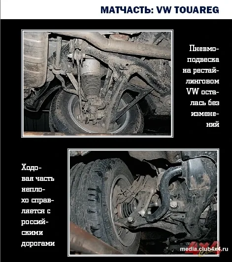 Обновленный Volkswagen Touareg