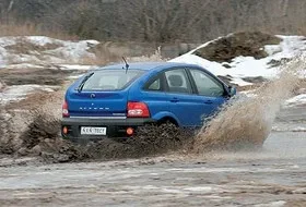 Testing the diesel SsangYong Actyon with automatic transmission