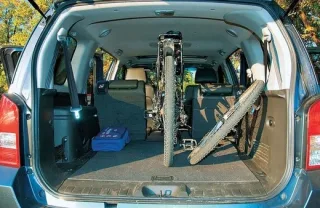 Nissan Navara and Nissan Pathfinder - A bicycle that didn't fit