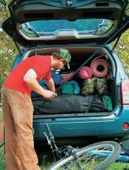 Nissan Navara and Nissan Pathfinder - A bicycle that didn't fit