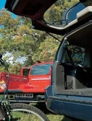 Nissan Navara and Nissan Pathfinder - A bicycle that didn't fit