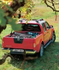 Nissan Navara and Nissan Pathfinder - A bicycle that didn't fit