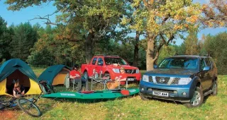 Nissan Navara and Nissan Pathfinder - A bicycle that didn't fit