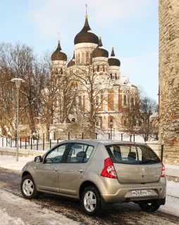 Every third one. Trying to capture the mood of the Renault Sandero hatchback