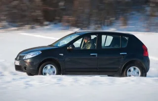 Every third one. Trying to capture the mood of the Renault Sandero hatchback