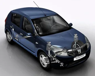 Every third one. Trying to capture the mood of the Renault Sandero hatchback