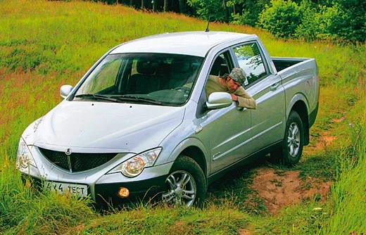 Пикап Actyon Sports с дизелем и МКПП от SsangYong