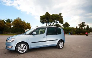 Skoda Fabia and Skoda Roomster.