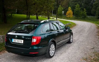 Skoda Superb Combi.