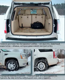 Audi Q7 против Cadillac Escalade