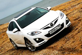 Тест-драйв Mazda6 new: мейк-ап і «автомат»