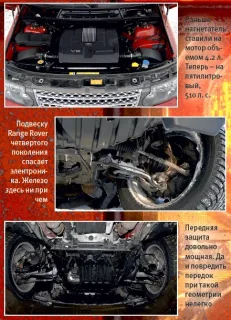 Range Rover и Mercedes-Benz GL