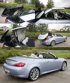 В городе IN. Обкатываем Infiniti G37 Cabrio, EX37 и G25 за день