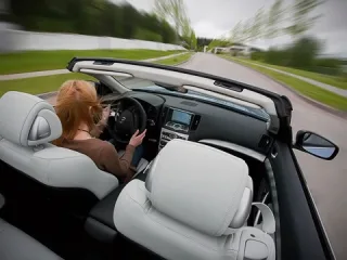 В городе IN. Обкатываем Infiniti G37 Cabrio, EX37 и G25 за день