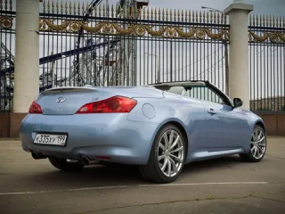В городе IN. Обкатываем Infiniti G37 Cabrio, EX37 и G25 за день