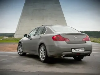 В городе IN. Обкатываем Infiniti G37 Cabrio, EX37 и G25 за день