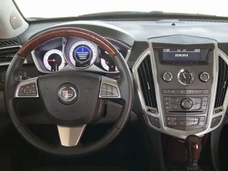 One quick look. We're weaving on the Cadillac SRX crossover