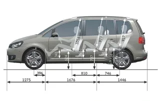 Volkswagen Touran.