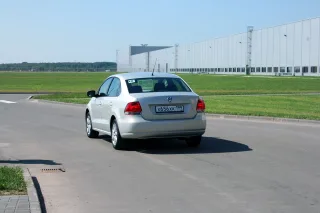 Test drive Volkswagen Polo Sedan: Big expectations
