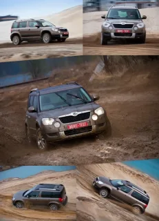 Среда обитания. Ведём обновлённый Nissan Qashqai по следу новичка Skoda Yeti
