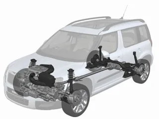 Среда обитания. Ведём обновлённый Nissan Qashqai по следу новичка Skoda Yeti