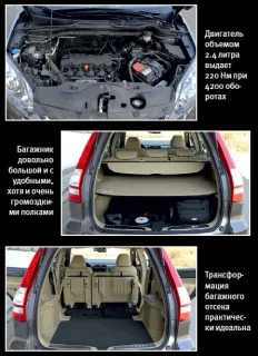 Рестайлинговом Honda CR-V