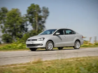 Facing the people. Continuing our acquaintance with the budget sedan Volkswagen Polo