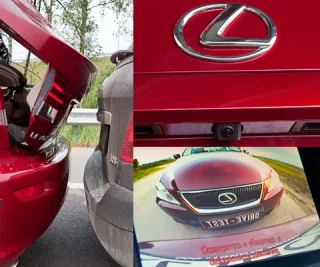 Idler. Trying not to catch a cold in the Lexus IS 250C convertible
