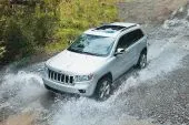 Jeep Grand Cherokee. Indians and cowboys
