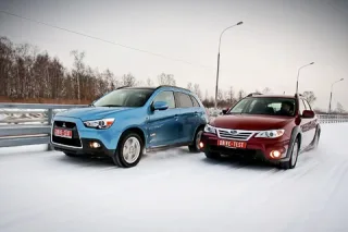 Велика різниця. Порівнюємо кросовери Mitsubishi ASX та Subaru Impreza XV