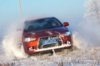 Test drive Mitsubishi Lancer Ralliart: "Evo" for the people