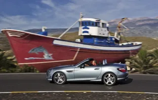 Sportlichkeit. Determining the gender of the Mercedes-Benz SLK roadster