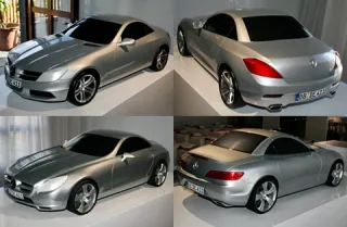 Sportlichkeit. Determining the gender of the Mercedes-Benz SLK roadster